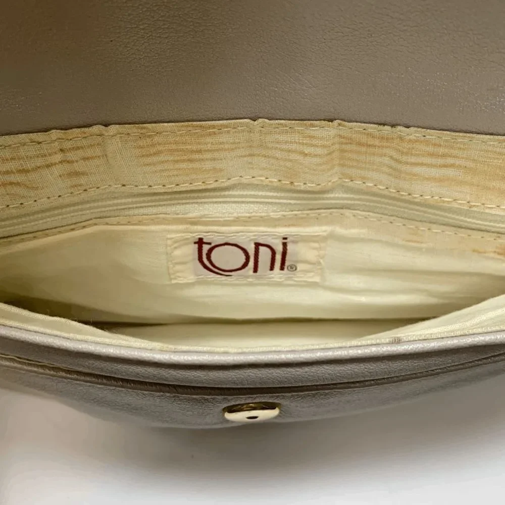 Vintage 80's Toni Metallic Shoulder Purse